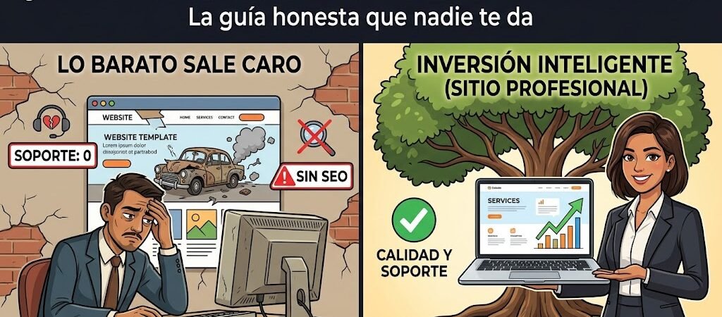 ¿Cuánto cuesta un sitio web en México en 2025?